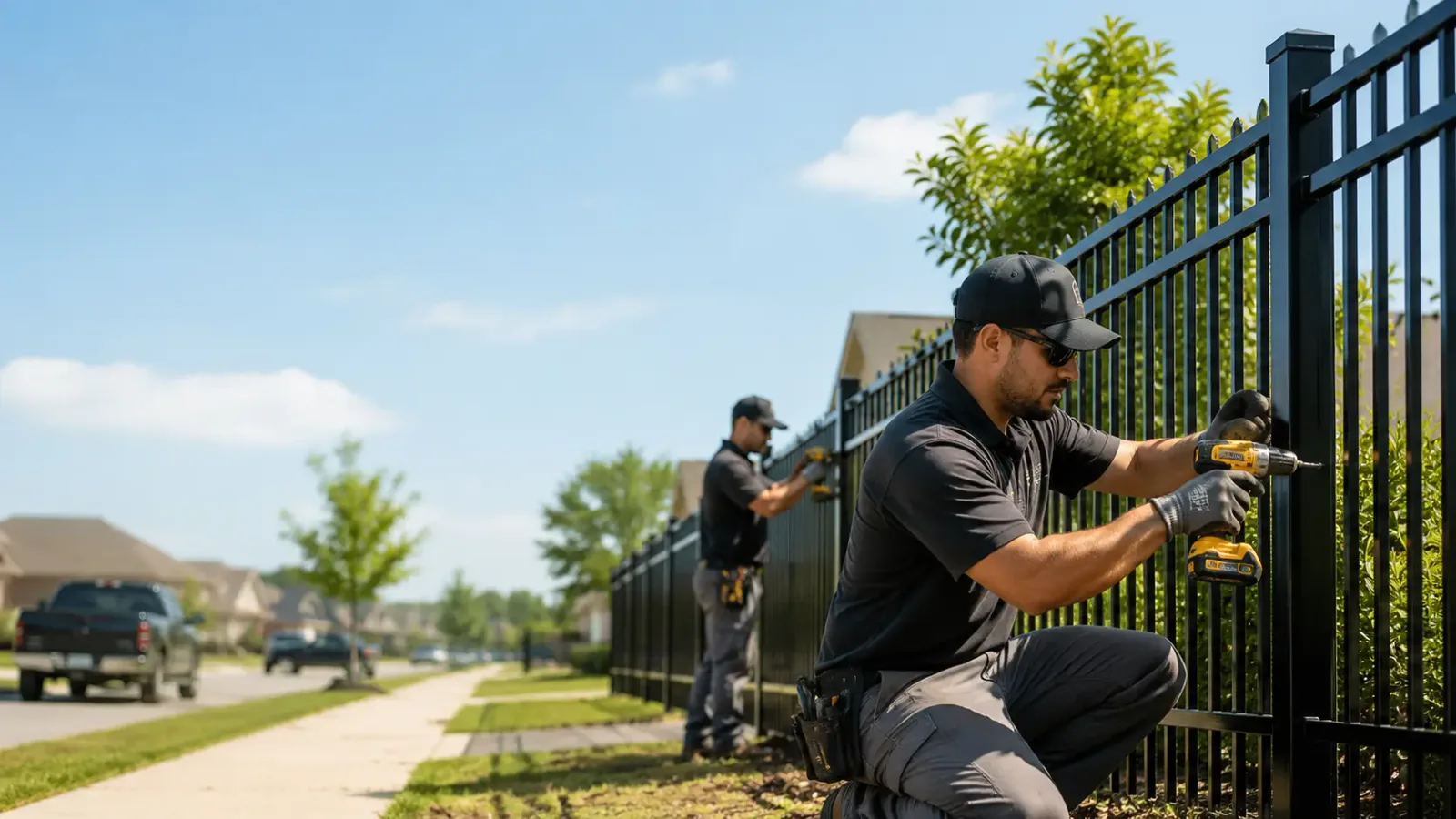 Metal Fence Installation in Roby, MO